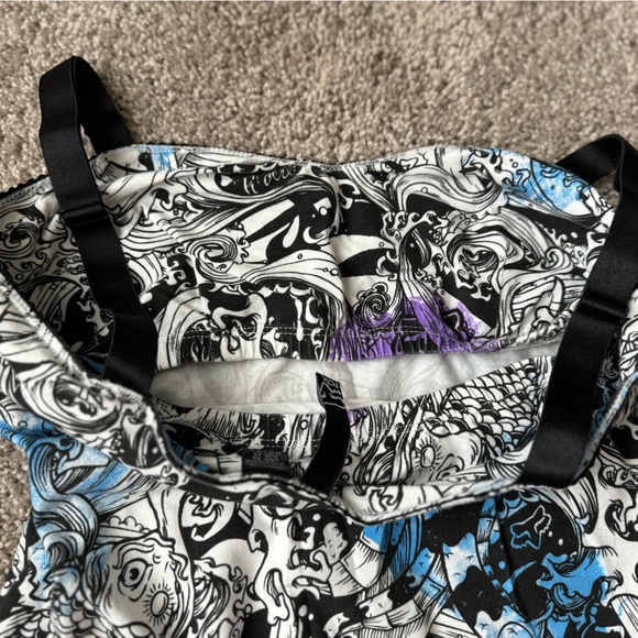 Y2k Fox Racing graphic watercolor tank top - Picture 4 of 5